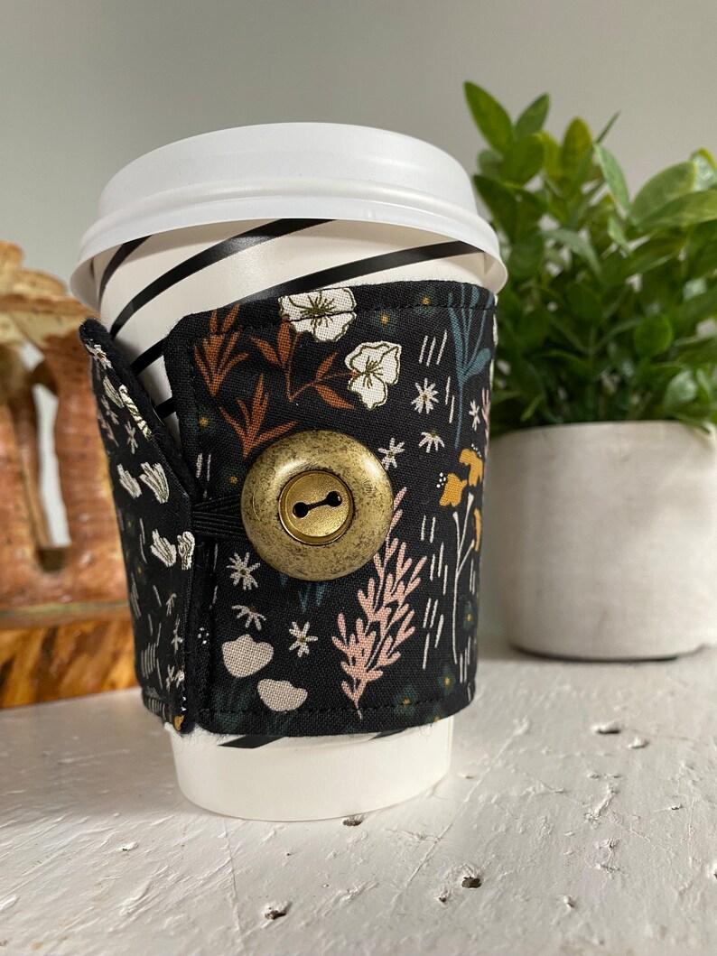 Coffee Cozy Reusable Coffee Cup Sleeve image 1