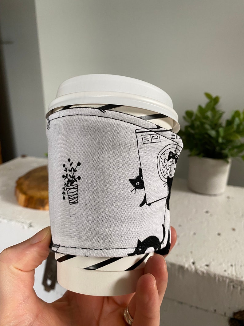 Coffee Cozy Reusable Coffee Cup Sleeve image 4