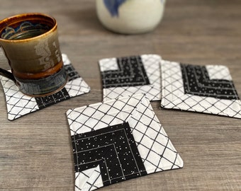 Fabric coasters - set of 4