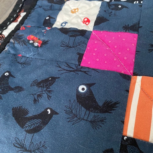Halloween Quilt - Baby shops size - 41” x 47”