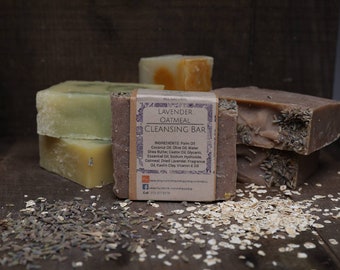 Lavender Oatmeal Cleansing Bar