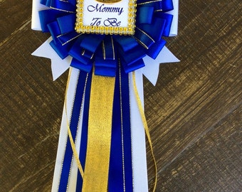 royal blue baby shower favors