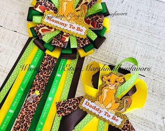 lion king baby shower favor ideas