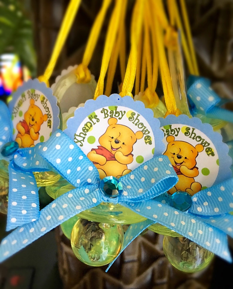 12 Winnie the Pooh baby shower pacifiers Winnie the Pooh baby | Etsy