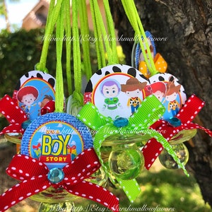 24 Disney toy story baby shower favors-toy story baby shower- disney toy story-boy baby shower-baby shower favor