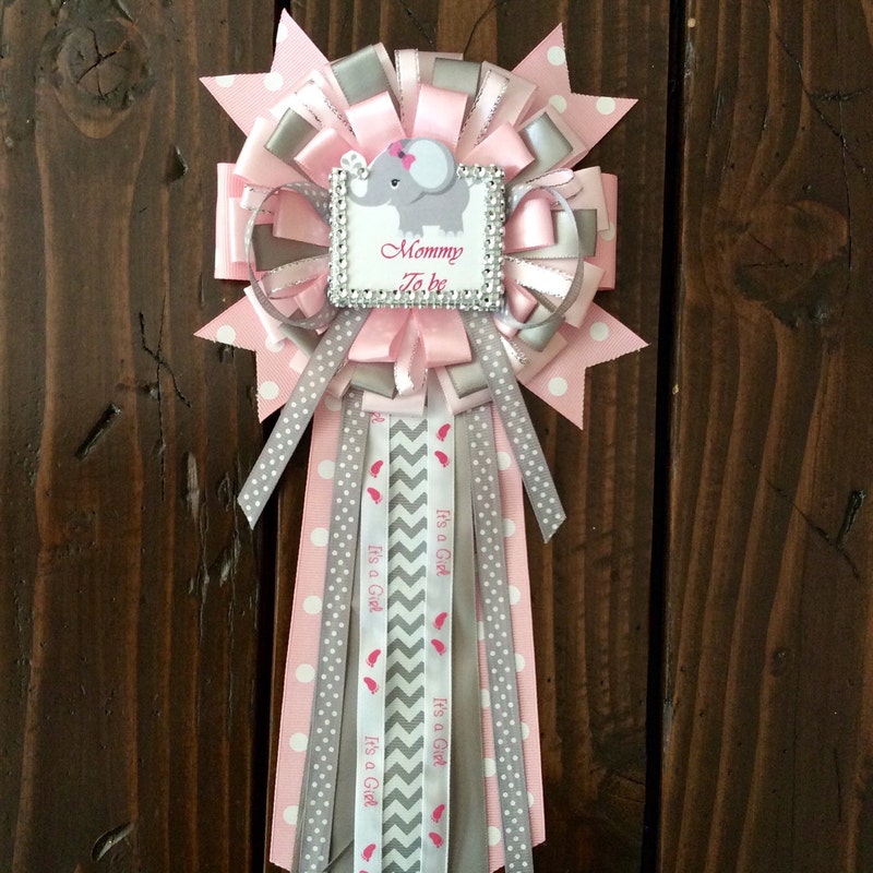 Chevron Baby-Dankeskarten – 48 Stück Mit Umschlägen, Violetter Elefant, Aus Recyceltem Papier
