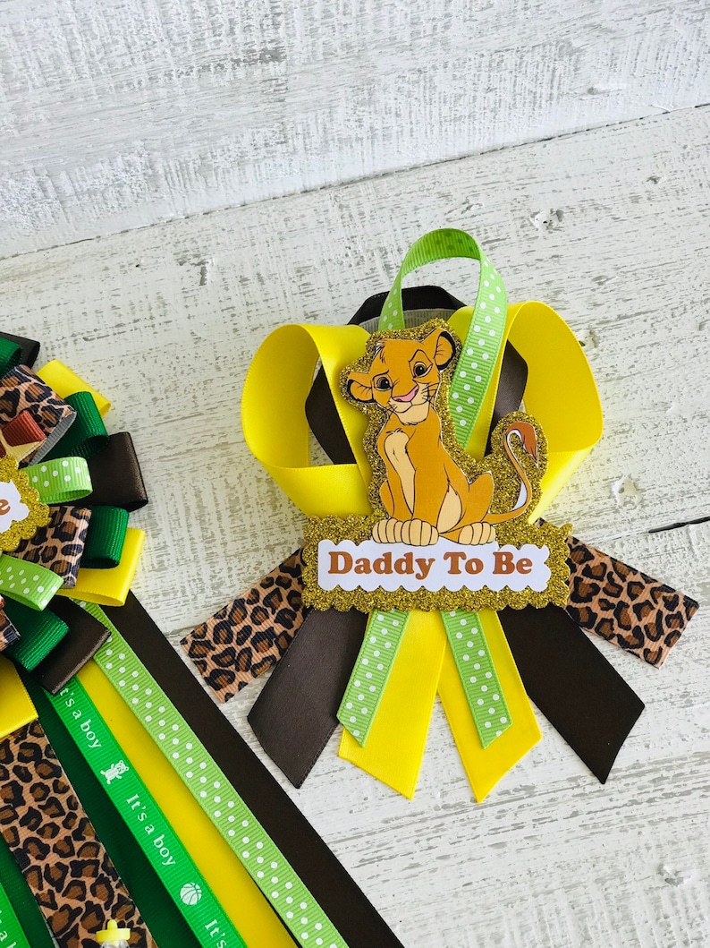 Lion King Baby Showerbaby Lion King Baby Shower Favorlion Etsy