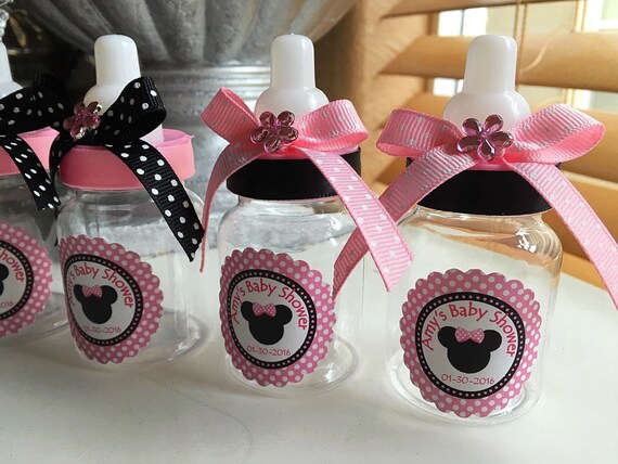 12 Small 3 5 Minnie And Mickey Mouse Baby Shower Favors Etsy