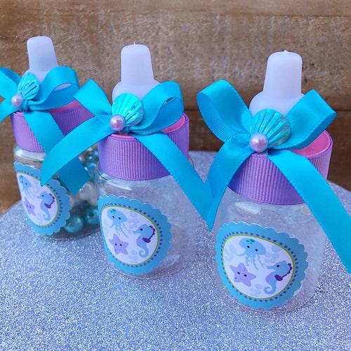 12 Turquoise And Purple Baby Shower Under The Sea Baby Etsy