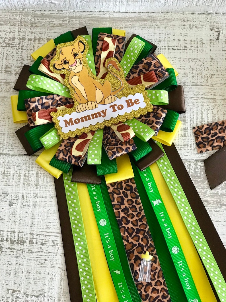 Lion King Baby Showerbaby Lion King Baby Shower Favorlion Etsy