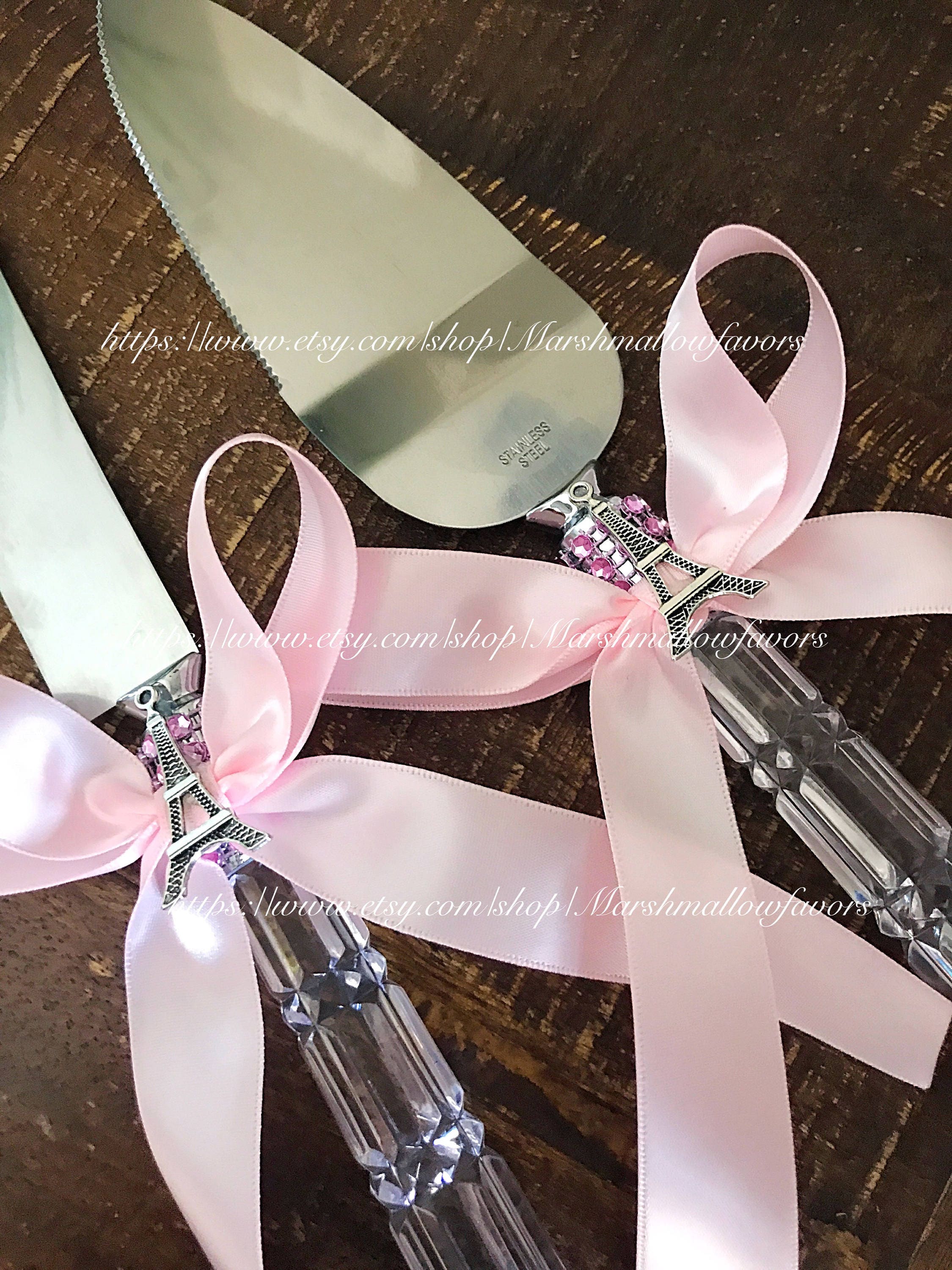 Eiffel Tower knife cake seteiffel tower partyeiffel tower Etsy