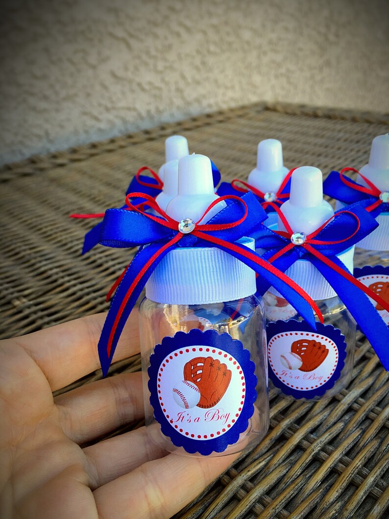 12 Small 3.5 Baseball Baby Shower Favorsbaseball Baby Etsy UK
