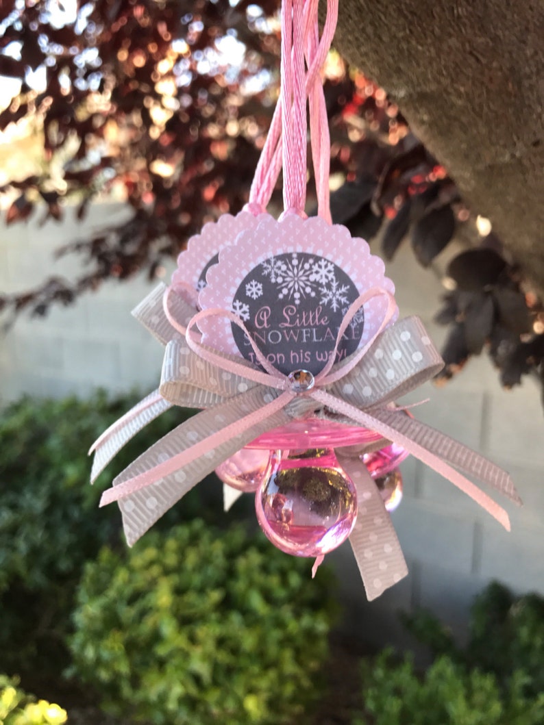 baby it/'s cold outside-winter winter baby shower-pink and silver baby shower-girl baby shower 12 plastic pacifiers baby shower favors