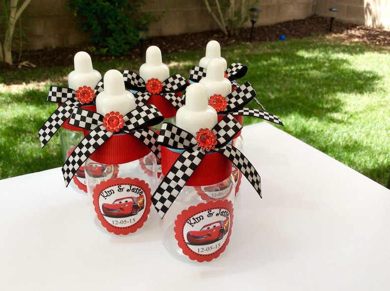 12 Disney Cars Baby Shower Favorscars Baby Shower Disney Etsy