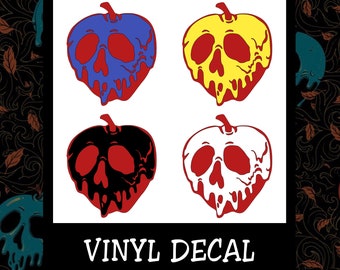 Poison Apple, Vinyl Decal Sticker