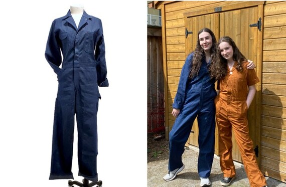 1970s Wrangler jeans denim coveralls / workwear /