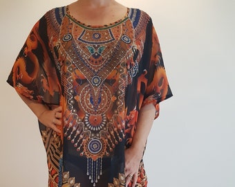 Kaftan, Beach Kaftan, Womens Dress, Plus Size Clothing, Bohemian, Summer Dress, Gift for Her, Maxi Dress, Gifts for Women, Boho chic