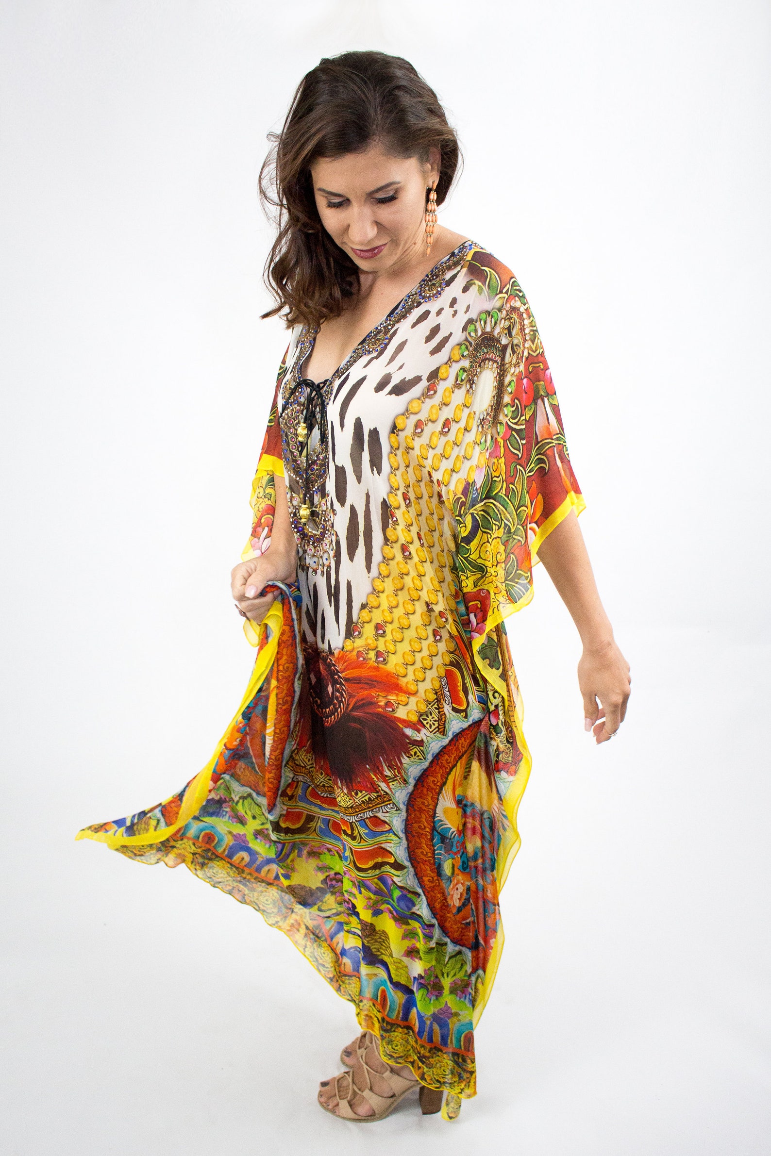 Kaftan Beach Kaftan Womens Dress Plus Size Clothing Etsy