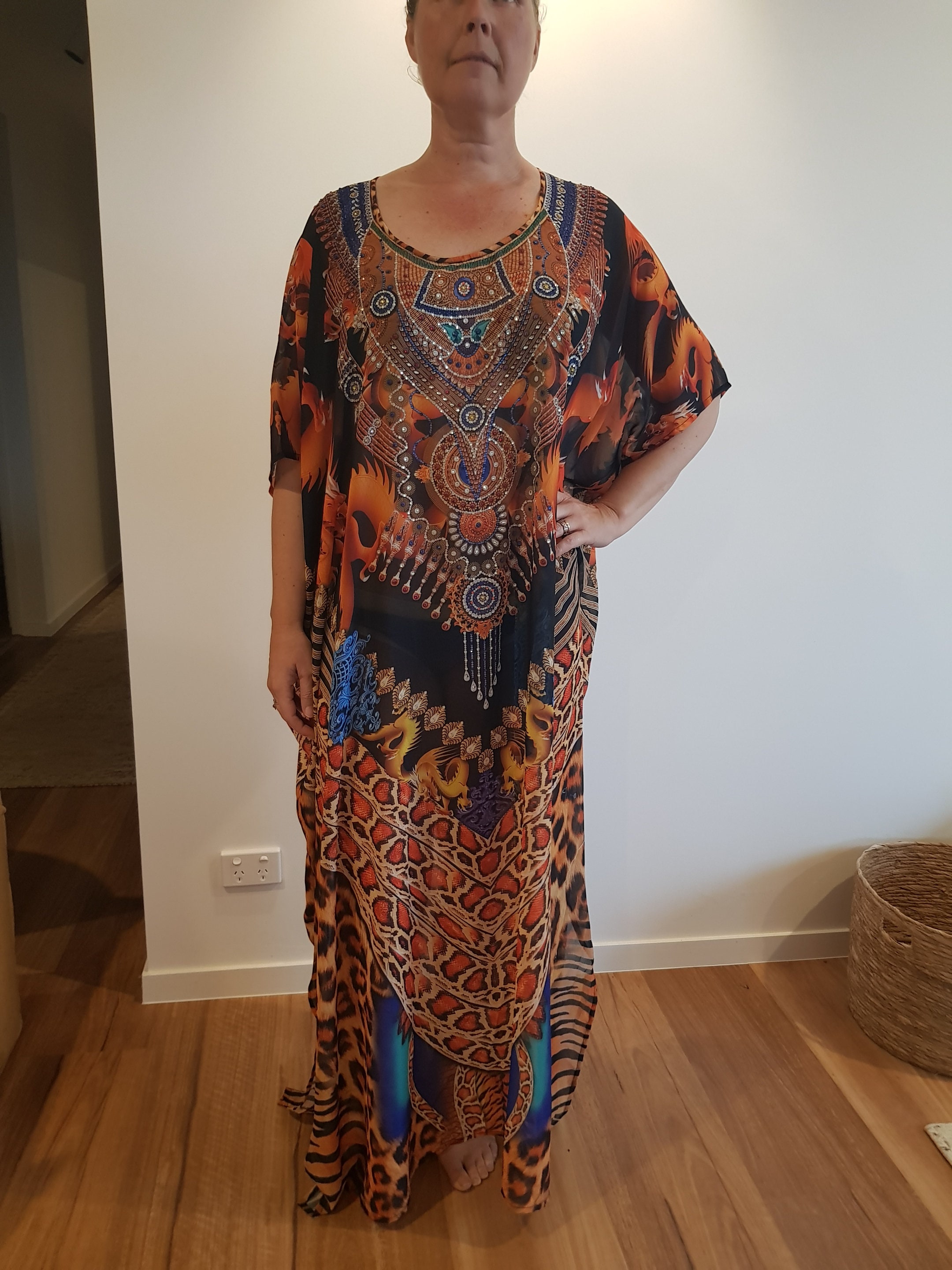 Kaftan Beach Kaftan Womens Dress Plus Size Clothing - Etsy Australia