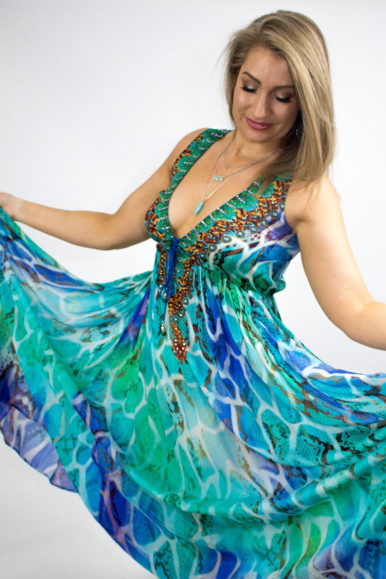 Kaftan Beach Kaftan Womens Dress Plus Size Clothing Etsy Australia
