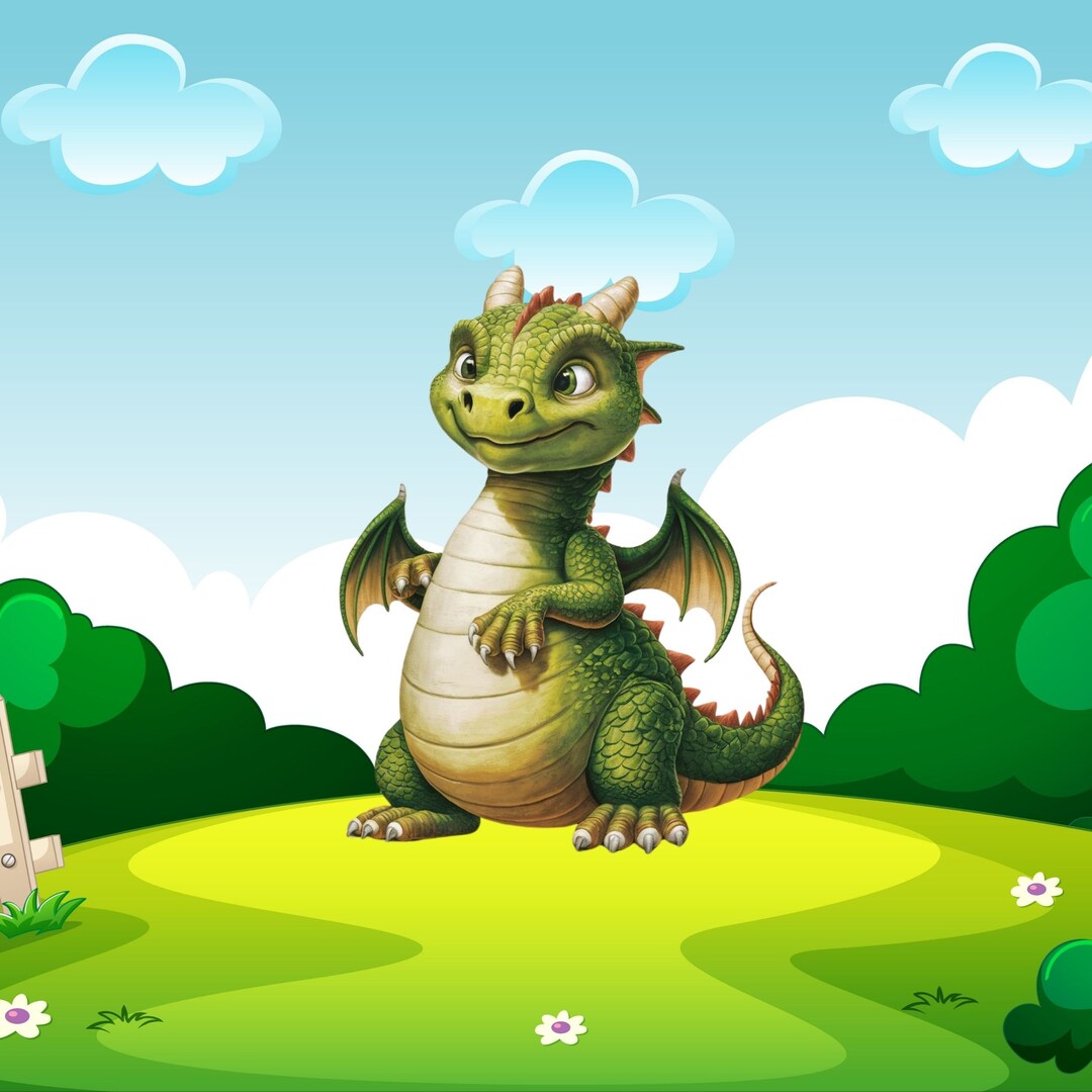 Green Dragon SVG File Download Use in Your Cricut - Etsy Australia