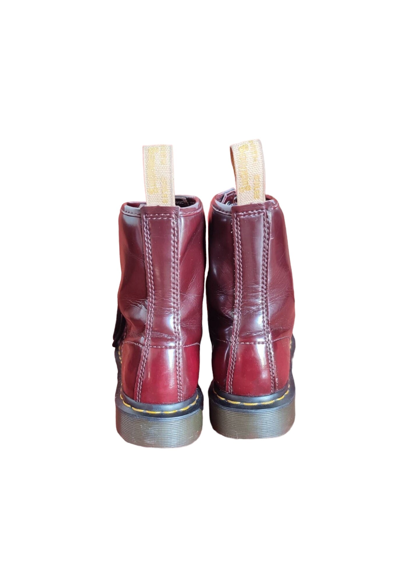 Anfibi sales bordeaux lucidi