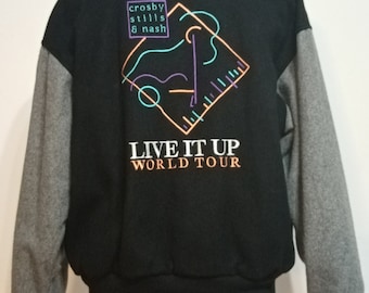 Crosby, Stills, & Nash Tシャツ 1990年ワールドツアー Crosby, Stills, & Nash Tシャツ 1990年ワールドツアー Crosby