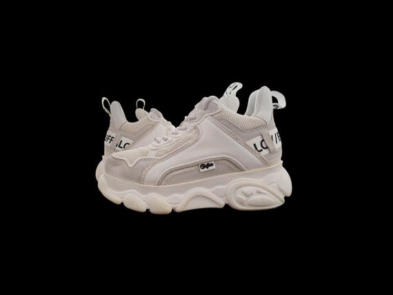 Buffalo London sneakers platforms white boots EU 37 US wo's 6.5 HS 6403511900