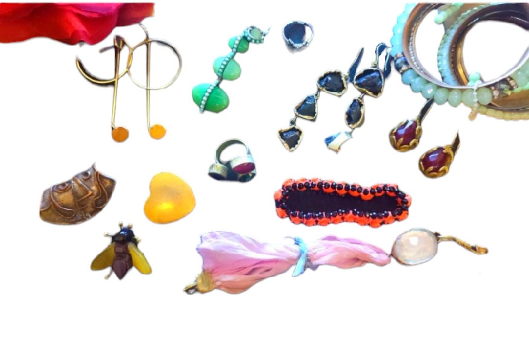 coco chanel costume jewelry lot