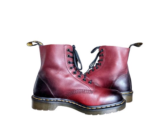 Dr Martens Pascal Burgundy Red Boots UK 7 EU 41 New HS  display picture 3