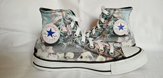 Converse Chuck Taylor Vintage Sneakers Alte Fiori Warhol EU | Etsy