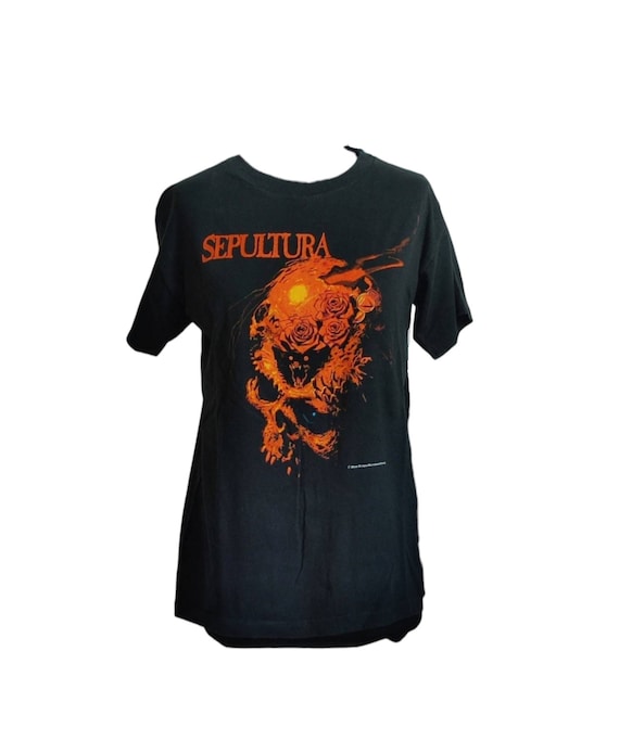 90s SEPULTURA ツアーtシャツ New 90's Sepultura Third World Posse 1992 Tour Band Tee