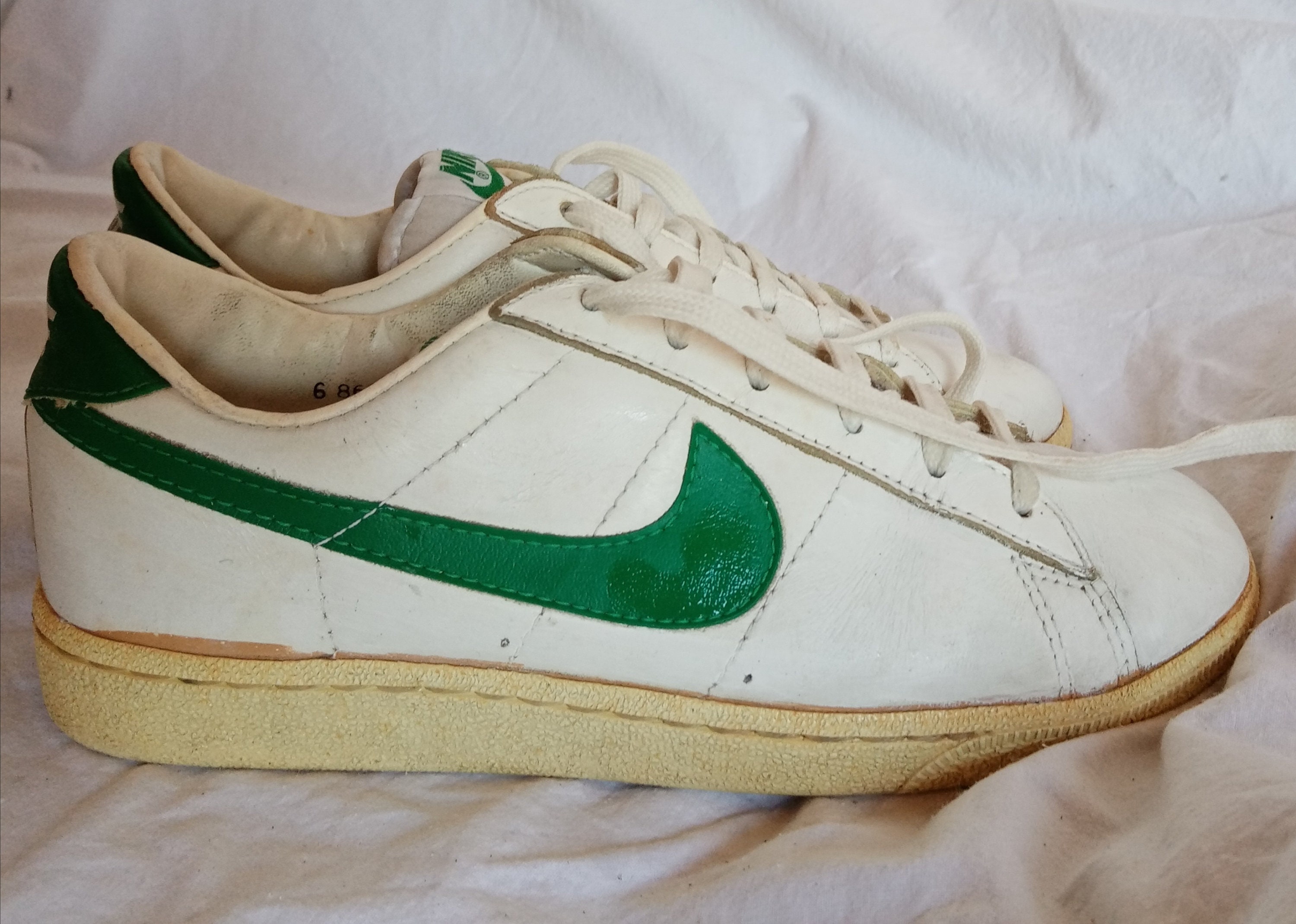 Hacer la vida alto Dictar NIKE Wimbledon Greens 1986 Num 38/39 Vintage Sneakers - Etsy UK