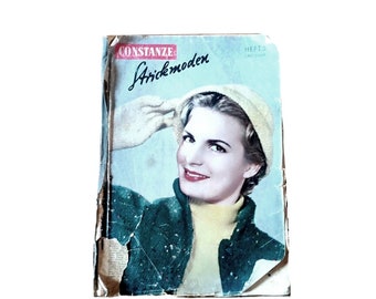 Constanze Strickmode Heft Mode-Strickmuster-Magazin aus den 40er/50er Jahren in Deutschland