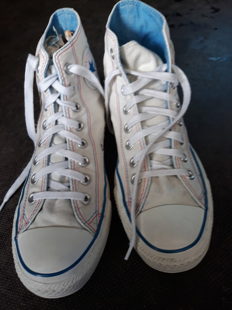 converse bianche vintage