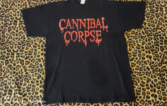 Cannibal Corpse vintage t shirt XL nera the time … - image 1