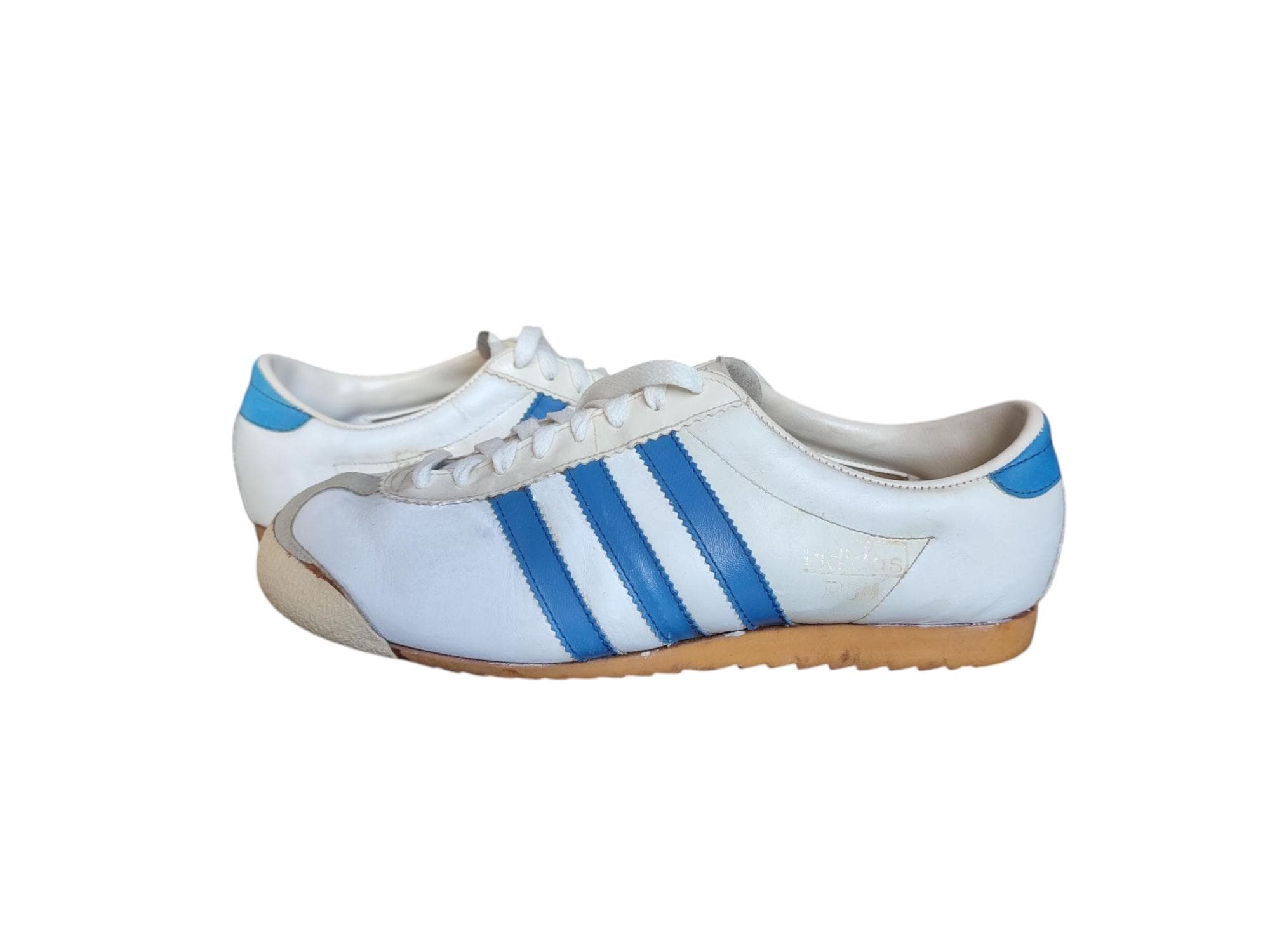 adidas gazelle silver green womens Vintage Adidas Rom Sneakers US 6 – dla dushy main image 1