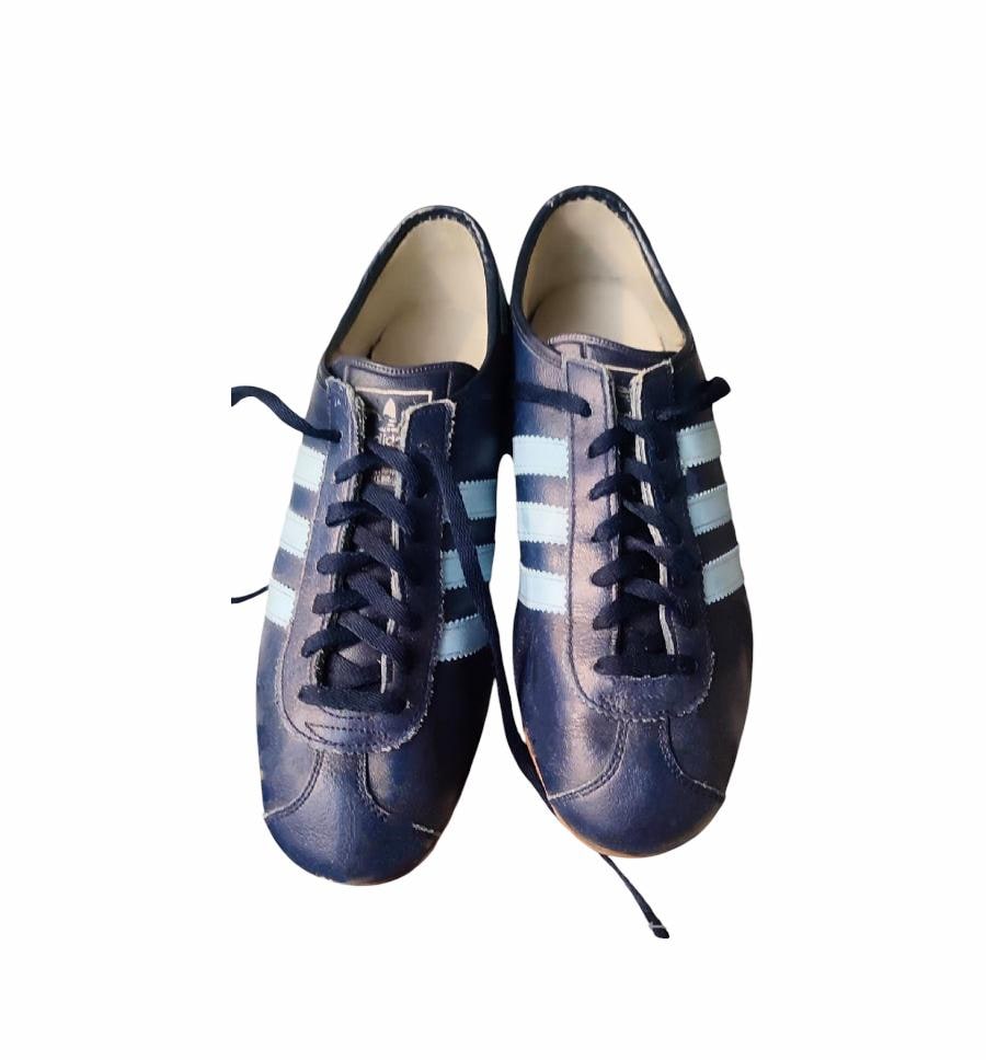 Adidas Vintage Sneakers Perfekt GL Made in Austria Blue EU Adidas Vintage Sneakers Perfekt GL Made in Austria Blue EU