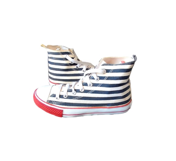 Jean Paul Gaultier by La Redoute Vintage 80s Striped Canvas