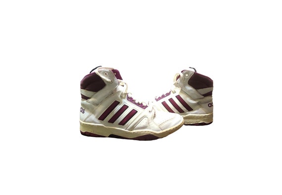 Vintage 80er Jahre Adidas Association Sneakers fuchsia weiB US Herren 8 EU 42 Etsy
