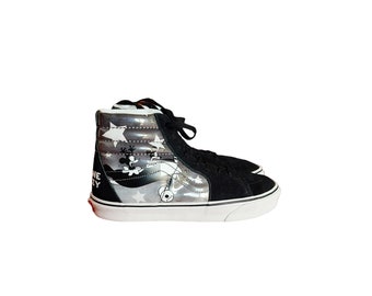 Vans Vintage Old School High Sneakers Mickey Mouse Crazy Plane EU 42 USHerren 9 US Damen 10,5 Disney SK8-HI