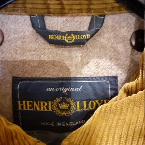 HENRY LLOYD waxed parka jacket 80s L image 4