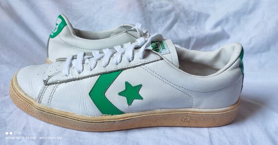 hvordan ledig stilling hud Converse Vintage Sneakers Pro Cons Star Player EU 43 Years 80 - Etsy