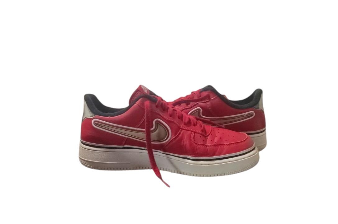 Nike Air Force 1 Low Varsity Red Chicago Bulls Nbabeu 45 US