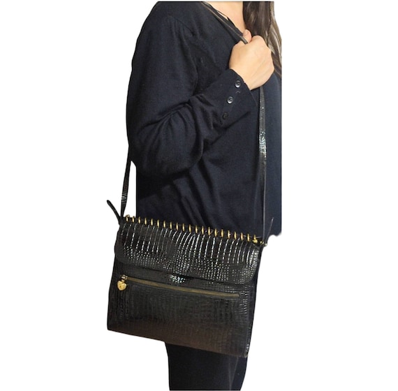 80年代のモスキーノレッドウォールヴィンテージバッグ、ショルダー