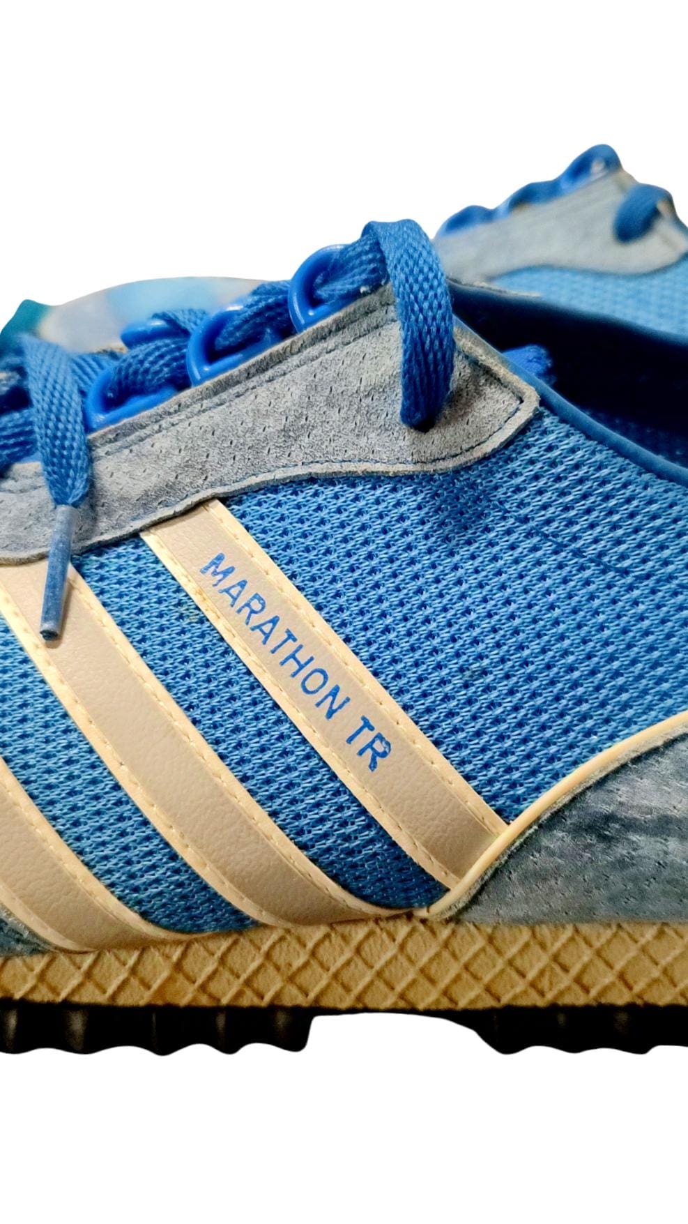 Vintage 80's Adidas Marathon TR Sneakers US 14 Blue White Gray Yugoslavia  HS 6404110000 / - Etsy