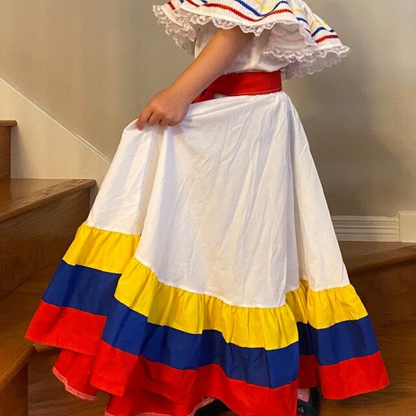 Adult Venezuela/Colombia/Ecuador skirt ONLY
