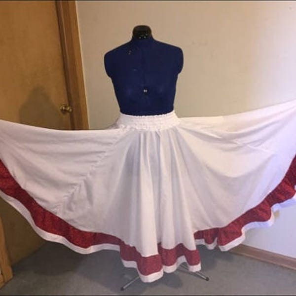 Traditional Puerto Rican Bomba Skirt Etsy Australia