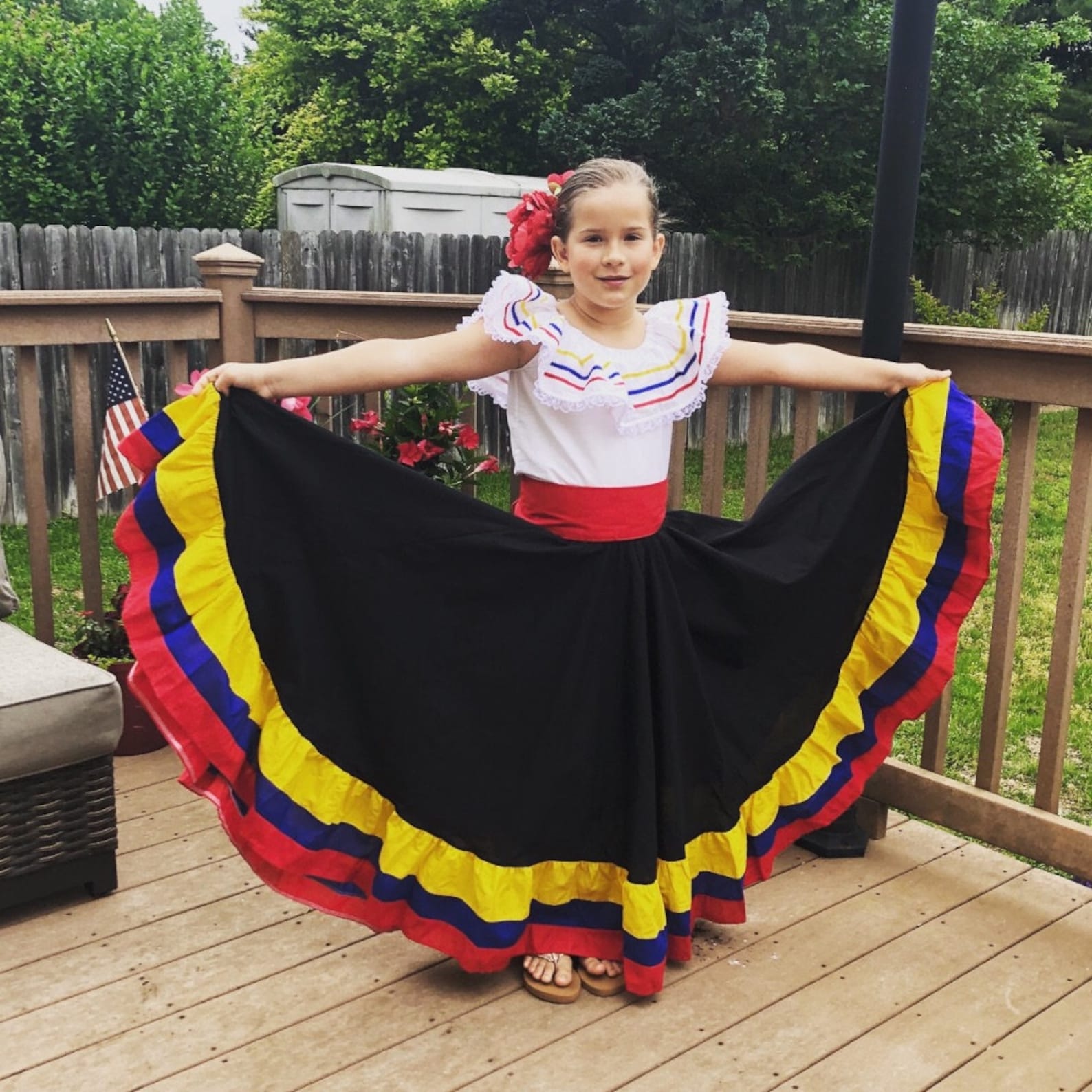 Girls COLOMBIA Skirt - Etsy