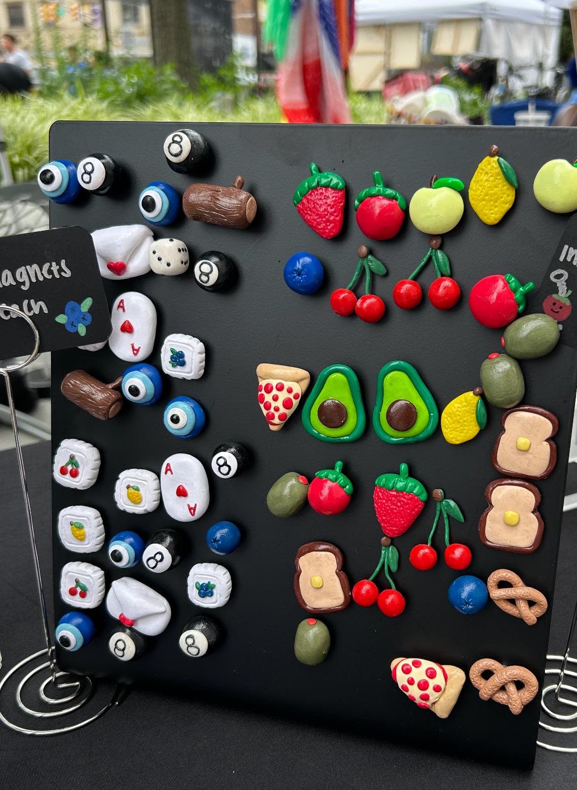 手作りの冷蔵庫用マグネット - Etsy 日本